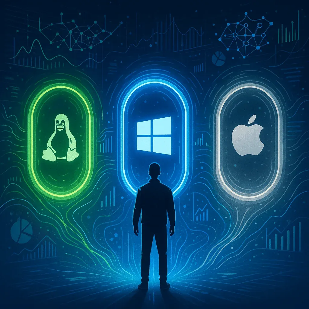 Linux Windows 11 macOS 2025 artificial intelligence strategic OS choice — SafeITExperts