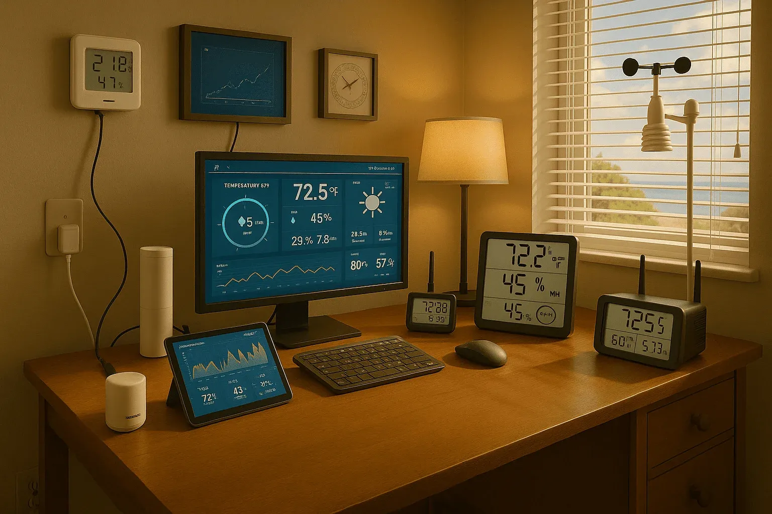 Mobile apps and smart IoT devices combating summer heatwaves